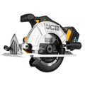 JCB 18V Cordless Circular Saw 165mm 6.5 with 3.0Ah Li-ion Battery & 2.4A Fast Charger | 21-18CS-3CX