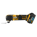 JCB 18V Cordless Multi-Tool with 3.0Ah Li-ion Battery & 2.4A Fast Charger | JCB-18MT-3CX-B
