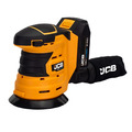 JCB 18V Cordless Orbital Sander 125mm 5'', Li-ion 3.0Ah Battery, 2.4A Fast Charge, Dust Bag | 21-18OS-3CX