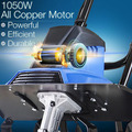 Hyundai 1050W 360mm Electric Garden Tiller, Cultivator, Rotovator and Rototiller | HYT1050E