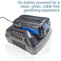 Hyundai 42cm Cordless 40v Lithium-Ion Battery Lawnmower with Battery and Charger | HYM40LI420P