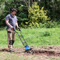 Hyundai 1050W 360mm Electric Garden Tiller, Cultivator, Rotovator and Rototiller | HYT1050E