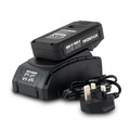 Hyundai 20V 2-in-1 Cordless Grass Trimmer and Lawn Edger 2Ah Battery, 25cm Cut | HY2187