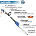 Hyundai 550W 450mm Long Reach Corded Electric Pole Hedge Trimmer/Pruner | HYPHT550E