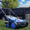 Hyundai 1600W 15'' 38cm Artificial Grass Sweeper Multi-use Brush 45L Collection Bag| HYSW1600E