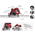 Excel 11570 165mm Plunge Saw 1200W/240V with Guide Rail Set