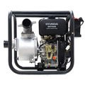 Hyundai 80mm 3 296cc Diesel Clean Water Pump, 25m Head, 6m Lift, 1000L/min Flow Rate | DHY80E