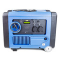 Hyundai 4000W / 4.0kW Portable Petrol Inverter Generator, Remote Keyfob & Electric Start, Wheel Kit & Closed Case Design | HY4500SEI