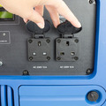 Hyundai 4000W / 4.0kW Portable Petrol Inverter Generator, Remote Keyfob & Electric Start, Wheel Kit & Closed Case Design | HY4500SEI