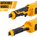 JCB 600W Electric Angle Grinders Twin Pack Kit - 115mm, 230mm, M14 Spindle, Corded, 220-240V | 21-AGTPK