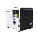 Hyundai 5.2kW / 6.5kVA* Diesel Generator, 3000rpm, 230v Single Phase Output, Silenced Standby Genset | DHY6000SE