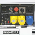 Hyundai 5.2kW / 6.5kVA* Diesel Generator, 3000rpm, 230v Single Phase Output, Silenced Standby Genset | DHY6000SE