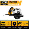 JCB Corded Electric Circular Saw 1500W 230V | 21-CS1500
