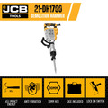 JCB Corded Electric 30mm Hex 1700W Breaker | 21-DH1700
