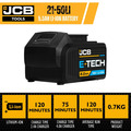 JCB 18V 5.0Ah Li-ion Battery | 21-50LI