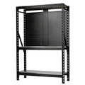 Draper BUNKER® 17 Piece Modular 3 Tier Racking with Stainless Steel Shelving and Pegboards, 1500mm