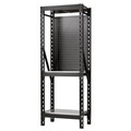 Draper BUNKER® 17 Piece Modular 3 Tier Racking with Stainless Steel Shelving and Pegboards, 750mm