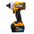 JCB 18V BRUSHLESS IMPACT DRIVER, 5AH LITHIUM-ION BATTERY AND CHARGER | 21-18BLID-5X-B