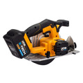 JCB 18V Circular Saw 5.0Ah Lithium-ion battery in 20 Kit Bag with 2pc TCT Saw Blade Set | 21-18CS-5X-PR