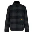 DEWALT DEANSWAY XL Deansway 1/4 Zip Check Printed Sherpa Fleece Extra Large