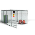 Armorgard GGC13 Gorilla Gas Cage, Modular Bolt-together Gas Cage - 2412 x 3666 x 1831 mm