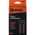 KARGO Hook Bungees 100cm - 2 Pack