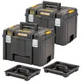 DEWALT DWS183346x2 Storage TSTAK™ 2.0 Deep Toolbox TWIN PACK