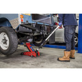 Sealey Trolley Jack 3 Tonne & Axle Stands (Pair) 3 Tonne per Stand Combo