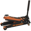 Sealey Premier Low Profile Trolley Jack with Rocket Lift 3 Tonne - Orange