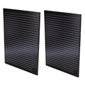 Draper BUNKER® Modular Corner Unit Back Panels/Pegboards, 795mm (Pair)