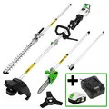 Excel 9762 20V Cordless 5-in-1 Brushless Garden Multi Tool with 1 x 4.0Ah Battery, Charger