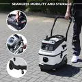 Excel 31449 30L Mobile Dust Extractor Wet & Dry Vacuum Cleaner 240V/1600W