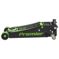 Sealey Premier Low Profile Trolley Jack with Rocket Lift 4 Tonne - Green