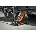 Sealey Premier Low Profile Trolley Jack with Rocket Lift 4 Tonne - Orange