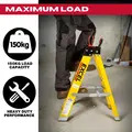 Excel 7403 Electricians Fibreglass Step Ladder 3 Tread 0.72m Heavy Duty