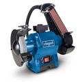 Scheppach 370W Combination Electric 150mm Grinder & 50mm Sander with Light & Eye Shields | BGS700