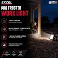 Excel EXL10767 10767 18V/240V 10000 Lumens Hybrid Pro-Frosted Work Light