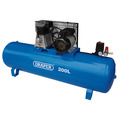 Draper 200L Belt-Driven Air Compressor without wheels, 2.2kW/3hp