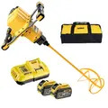 DeWALT DCD240X2 DCD240 X2 XR FlexVolt Paddle Mixer 54V 2 x 9.0Ah Li-ion