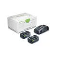 Festool 578815 SYS 18V 2xTBX8/SCA16 8ah Battery Energy Set