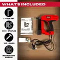 Excel 11061 2-in-1 Electric Stapler Nailer Gun 18G Heavy Duty 240V