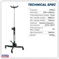 Sealey 600TRQ Viking Vertical Transmission Jack with Quick Lift 600kg
