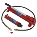 Sealey SuperSnap® Push Ram with Pump & Hose Assembly 10 Tonne
