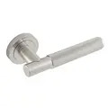 Eclipse 62232x16 Knurled Lever on Rose - Satin Nickel - 8 Pairs