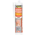Sika 482391 Everbuild General Purpose Silicone White 280ml