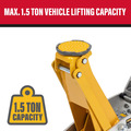 SIP SIP-09708 WINNTEC 1.5 Ton Aluminium / Steel Trolley Jack