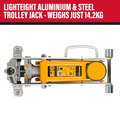 SIP SIP-09708 WINNTEC 1.5 Ton Aluminium / Steel Trolley Jack