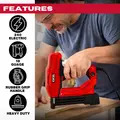 Excel 11061 2-in-1 Electric Stapler Nailer Gun 18G Heavy Duty 240V