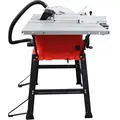 Excel 6293 250mm Table Saw 240V/1800W with Legstand Side Extensions & Blade
