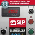 SIP SIP-01720 F32-ID 4-Speed 2.2kW IndFloor Pillar Drill